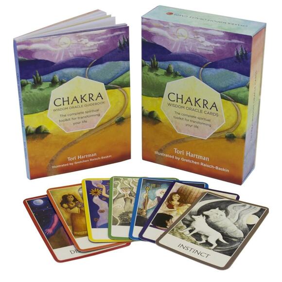 Chakra Wisdom Oracle Tarot Cards: Spiritual Toolkit for Transforming Your Life - Picture 1 of 4